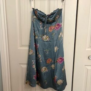 Vintage Silk Betsey Johnson Midi Dress